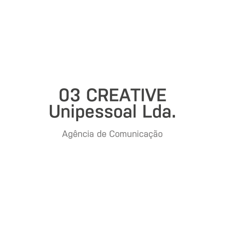 03 CREATIVE Unipessoal Lda.